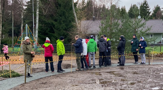 Kasevälja küla mänguväljak on valmis