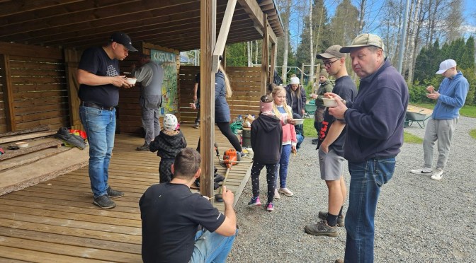 Kasevälja Küla Seltsi talgupäev Suurupis
